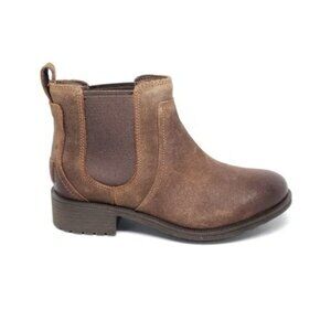 Ugg Australia Bonham Lined Leather Chelsea Boots Size 7 EUC